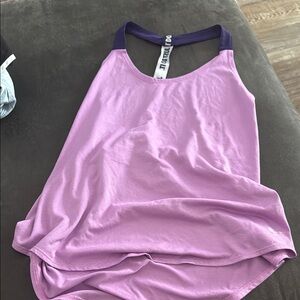 Nike Purple Sleeveless Tank Top